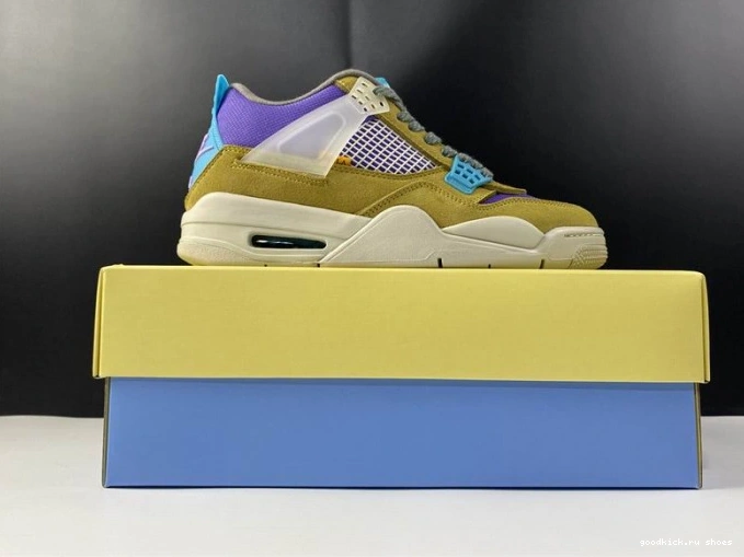 x SP 4 Air Jordan Desert Moss DJ5718-300 Union 0711